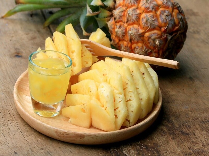 cách ăn dứa giảm cân