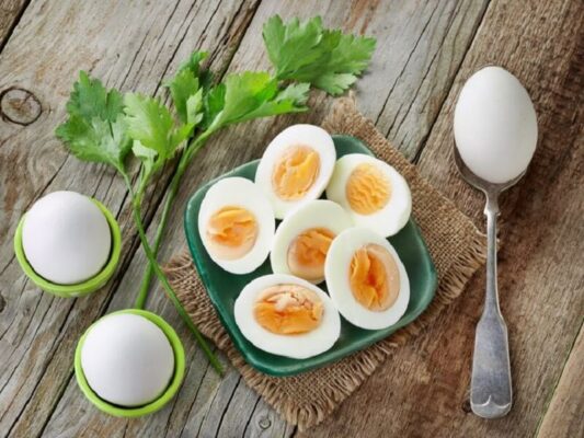 ăn trứng giảm cân