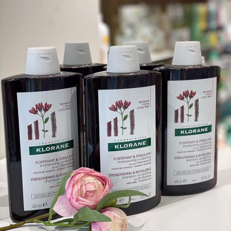 dầu gội klorane quinquina của Pháp