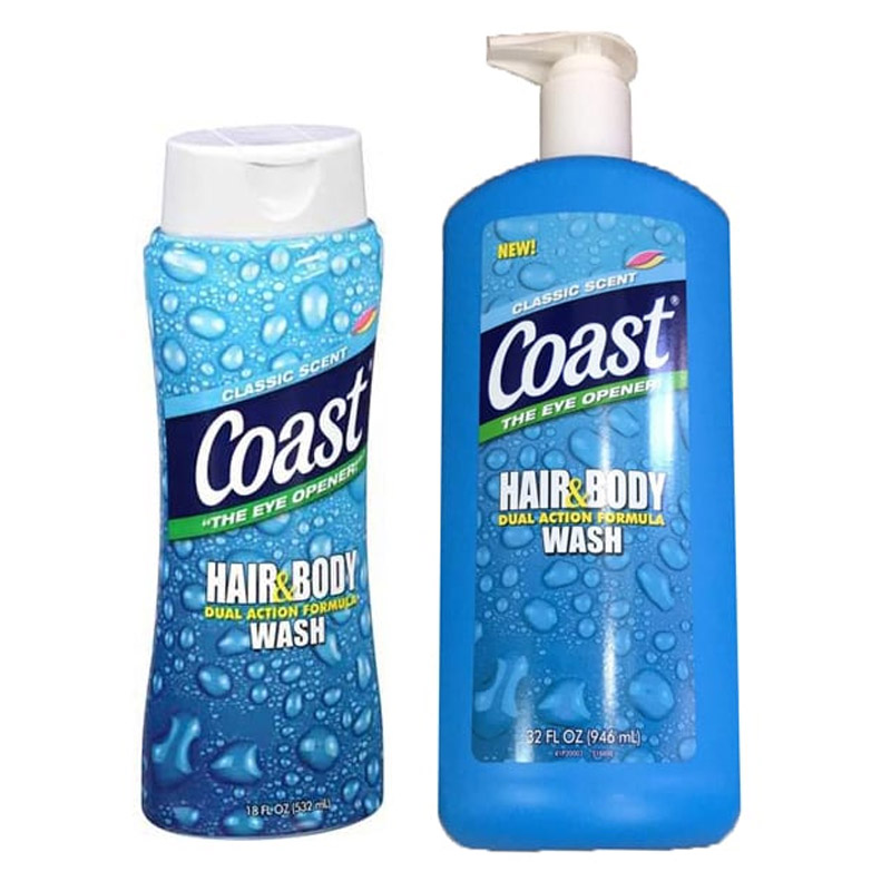 sữa tắm gội dạng gel cho nam coast classic scent