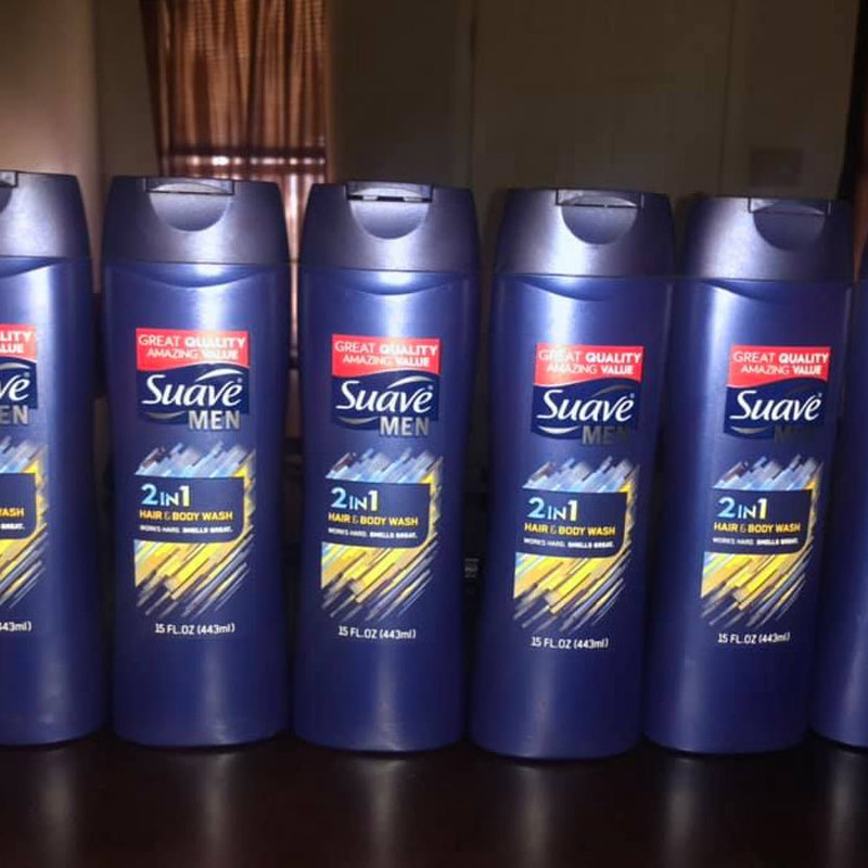 sữa tắm gội suave men 2in1 hair & body wash