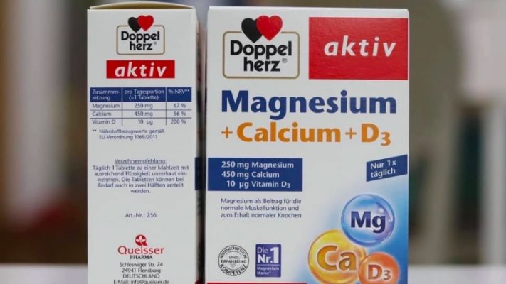Doppelherz magnesium + calcium + d3