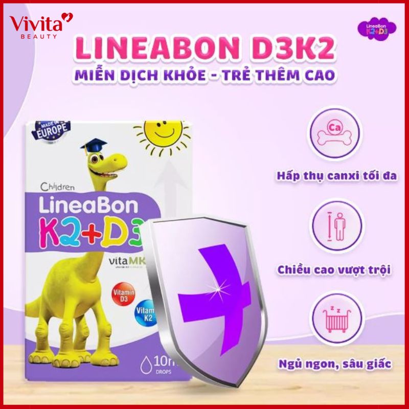 Công dụng Lineabon K2D3