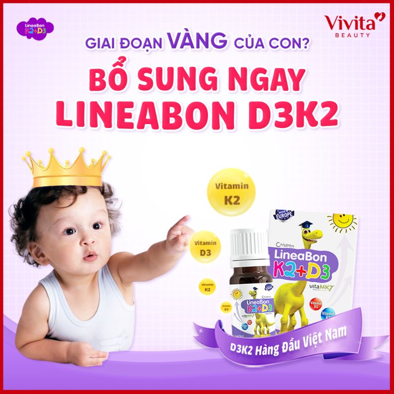 Giới Thiệu Vitamin Lineabon K2D3
