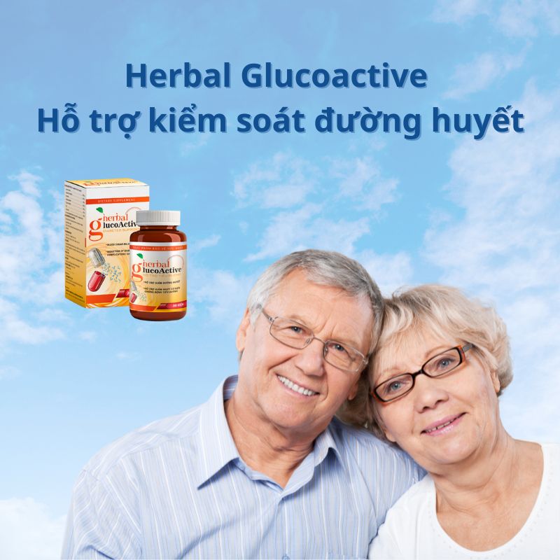 Công dụng viên uống Herbal Glucoactive