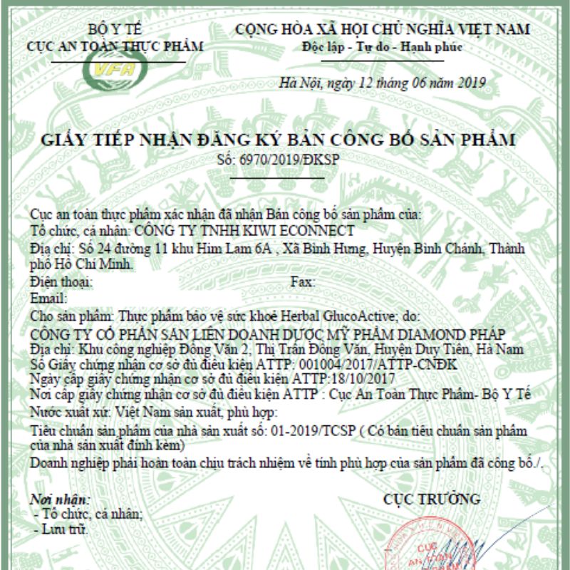 Viên uống Herbal Glucoactive có tốt không