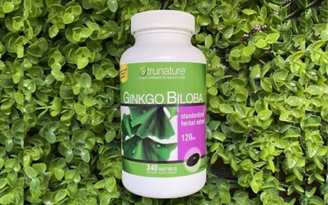 Sản phẩm Ginkgo Biloba 120mmg Trunature của Mỹ 340 viên.