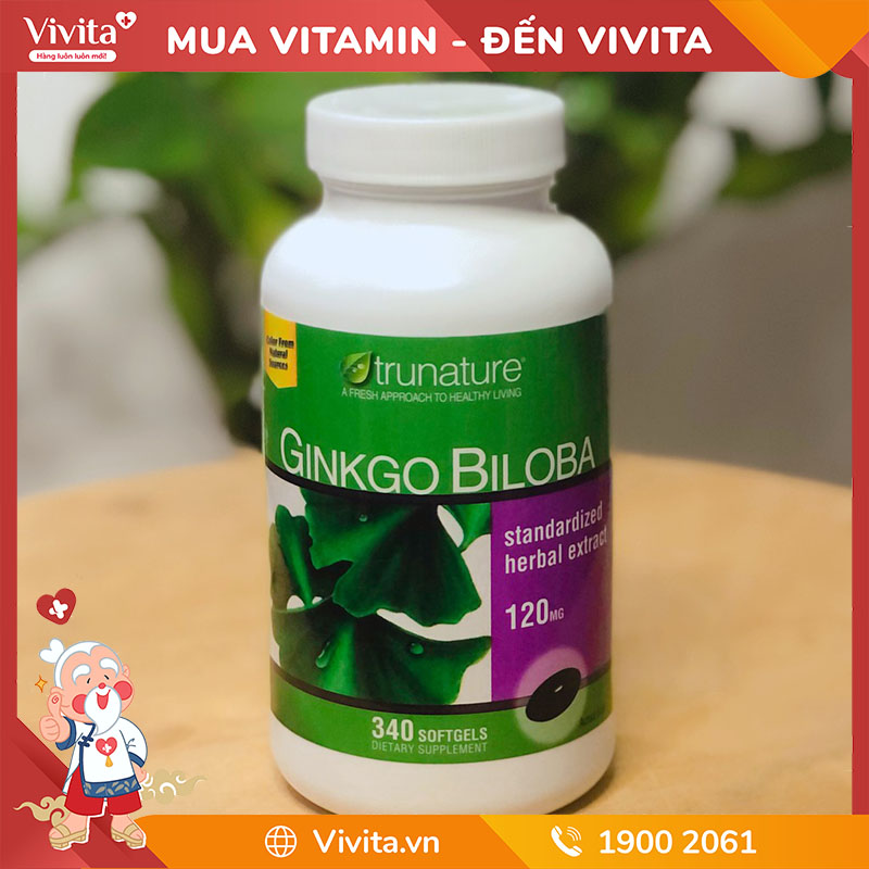 Mua Ginkgo Biloba chính hãng tại nhà thuốc Vivita