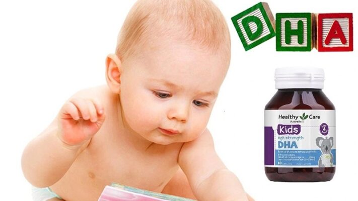 Viên bổ sung DHA Healthy Care cho trẻ từ 4 tháng tuổi của Úc