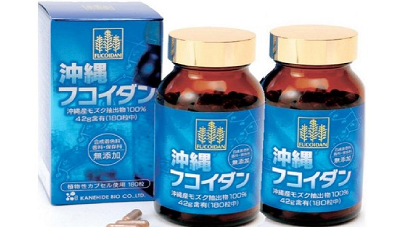 Fucoidan xanh Nhật Bản Okinawa Fucoidan Kanehide Bio