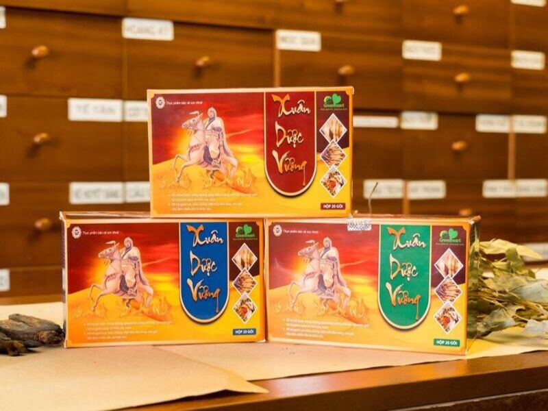 Thiết kế bao bì Xuân Dược Vương