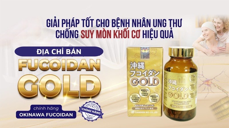 sản phẩm Okinawa Fucoidan Gold Nhật Bản