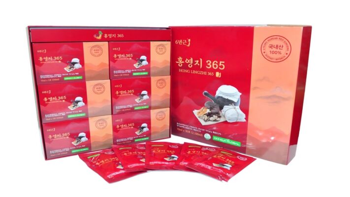 Nước hồng sâm Hong Linhzhi 365