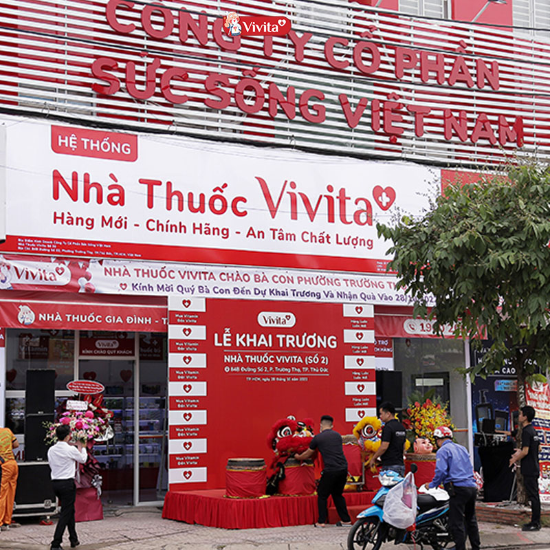 Cửa hàng nhà thuốc Vivita tại Thành phố Hồ Chí Minh
