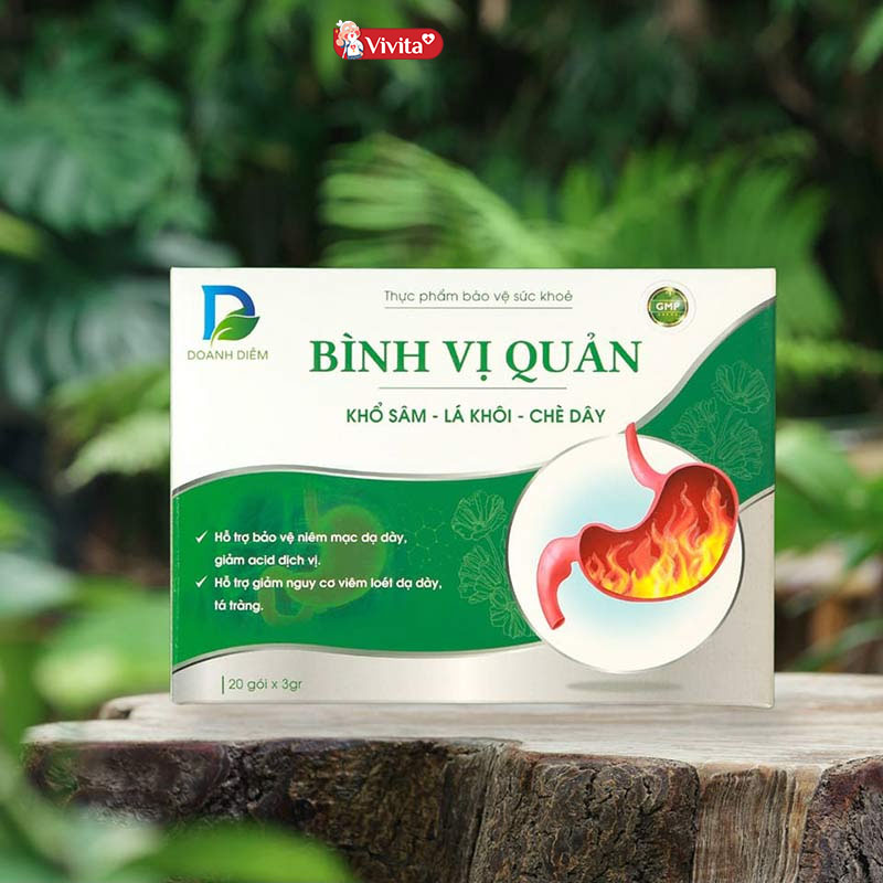 Cải thiện tình trạng bệnh liên quan tới dạ dày, tá tràng hiệu quả với Bình Vị Quản