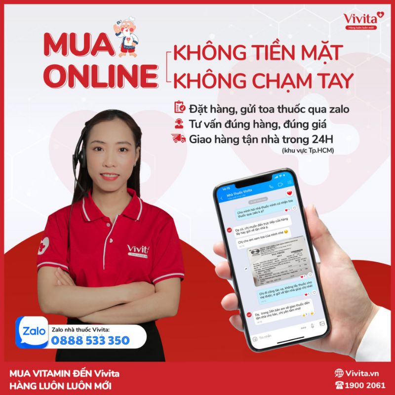 Các quyền lợi khi khách hàng mua Phúc Nhãn Khang tại Vivita