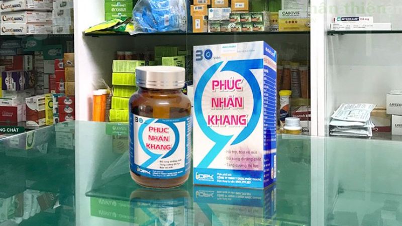Sản phẩm Phúc Nhãn Khang có bán tại các hiệu thuốc trên toàn quốc