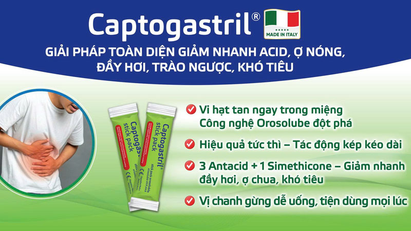 Công Dụng Thực Tế Của Captogastril - Đánh Giá Chi Tiết