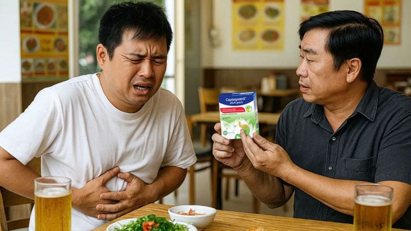 Review Captogastril: Giải Pháp Từ Ý Cho Dạ Dày Giá 240.000đ Có Đáng Mua?